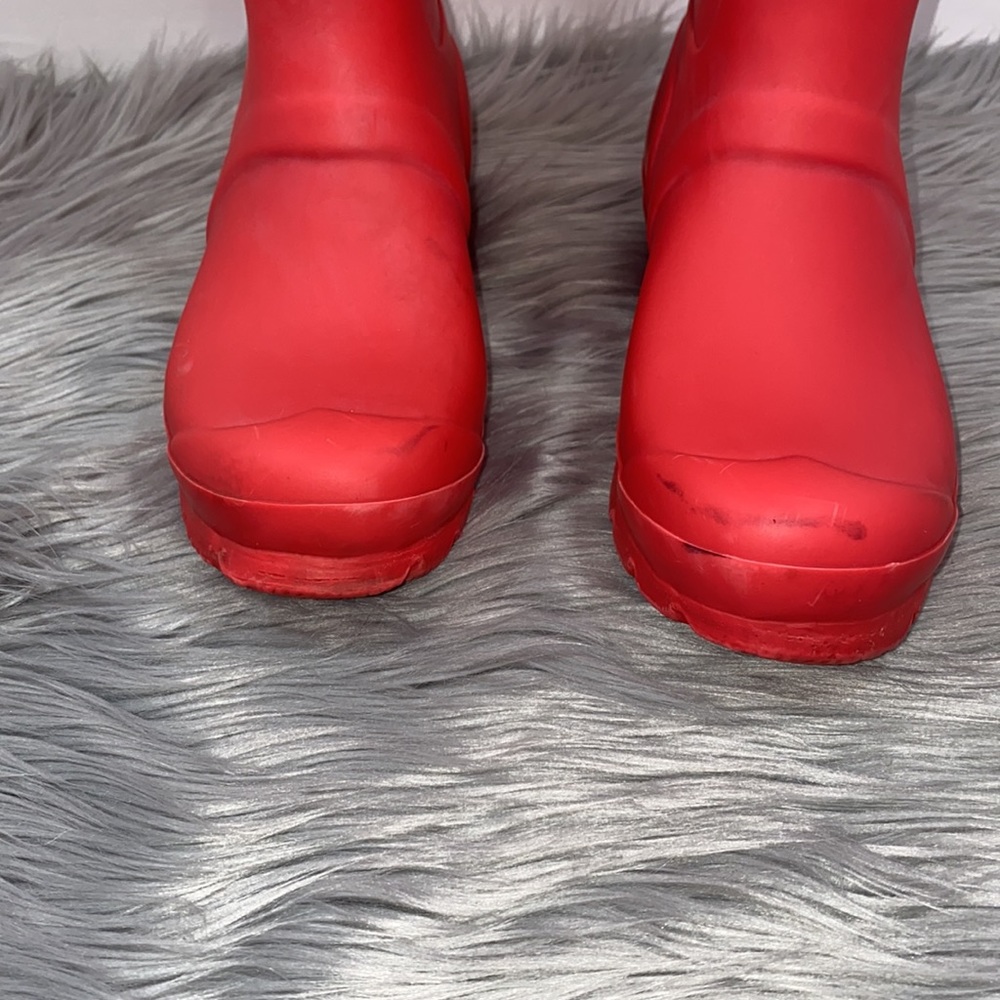 Hunter Original Stripe Tall Boot Size 5 - image 2